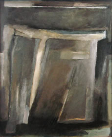 Light Shards Study 16" x 13" No. 23